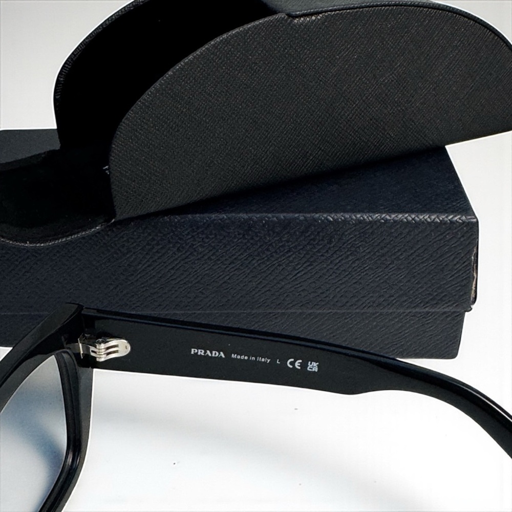 Prada Eyeglass Frames | Black Rectangle - image 6